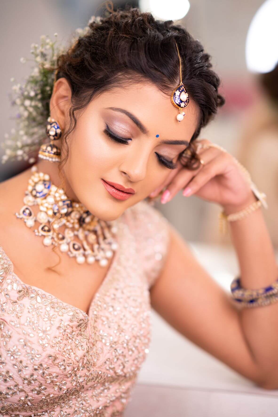 bridal hd makeup in indore